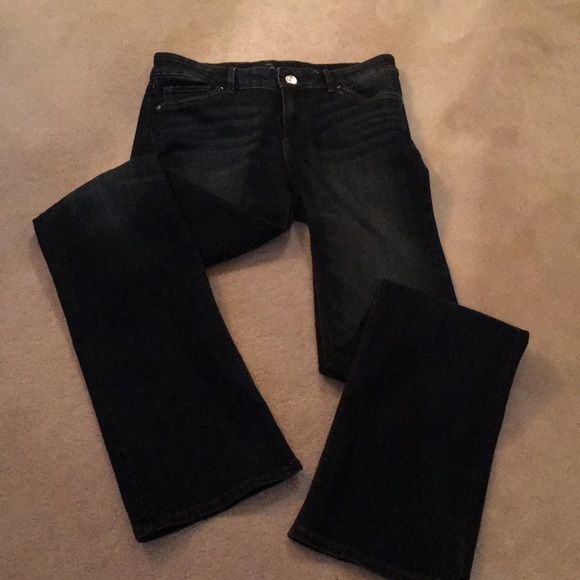 White House Black Market Denim - Bootcut White House Black Market blue jeans
